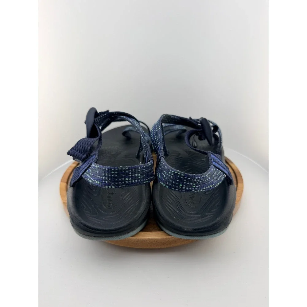 Chaco Women's Z/Volv 2 Wax Eclipse Sandals Size 11 Blue Pixel Strappy Toe Loop